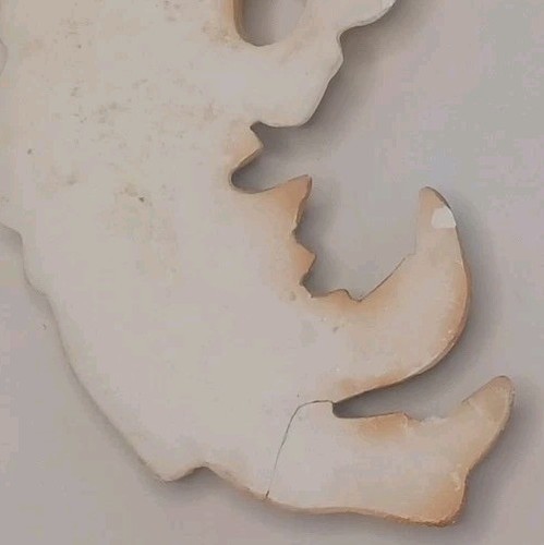 Grande gallo in ceramica da parete metà secolo 1966, firmato Sally - Foto 4 di 5
