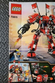 LEGO The LEGO Ninjago Movie 70615: Fire Mech, New and Factory Sealed, Retired 