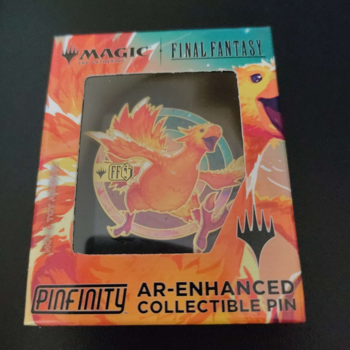 MTG Pinfinity Final Fantasy Exclusive Ar Enhanced Pin Badge