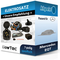 für Mercedes EQT 01.2023-Jetzt Towtec E-Satz 7Polig Fahrzeugspezifisch NEU