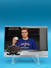2024-25 Upper Deck Credentials Milestone Pucks Connor McDavid #MP-CM Oilers
