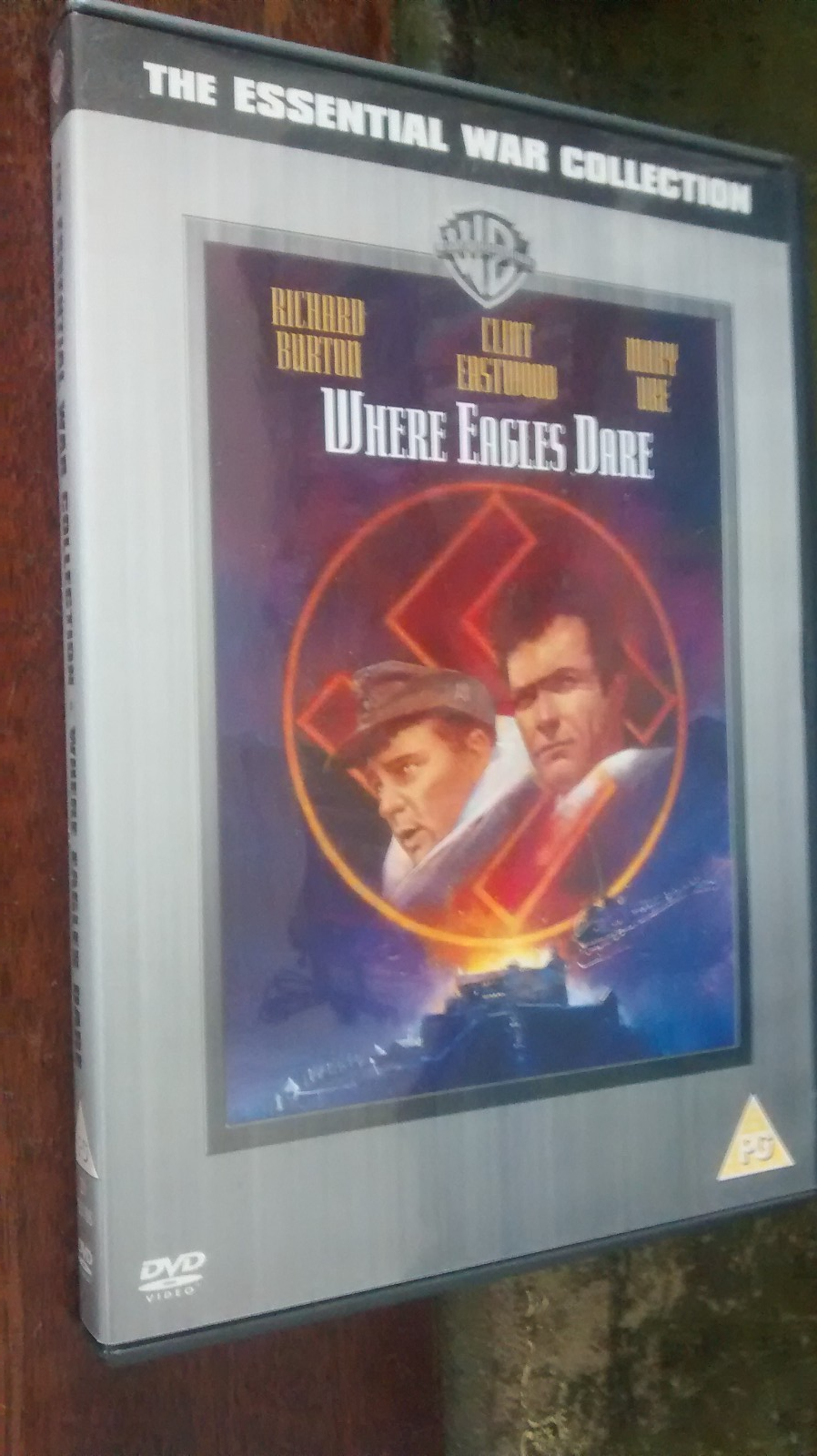 Where Eagles Dare DVD (2005) Richard Burton, - NO CASE INCLUDED....