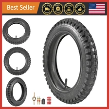 12.5x2.75 Tire & Tube Set for Electric Dirt Bikes, Scooters, Pocket Bikes