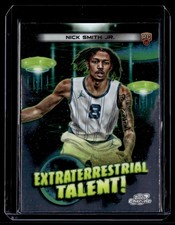 2023-24 Topps Chrome Cosmic #ET-25 Nick Smith Jr. Extraterrestrial Talent