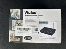 Wuloo Wireless Intercoms System for Home Office WL666 2 pack 1 mile range