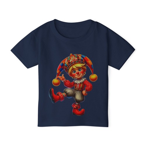 Cotton Toddler T-shirt Fairytale Present Toy Happy Clown girl boy kid Size:2-6T - Picture 3 of 29