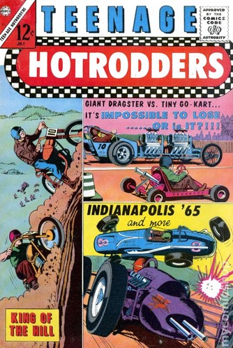 Teenage Hotrodders #13 GD/VG 3.0 1965 Stock Image Low Grade