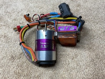 Novak Velocity 5.5R Turn Motor / GTB ESC W/ Deans Plug Tested