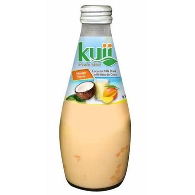 Coconut Milk Drink with Nata de Coco and Mango Flavor 290mL 12 Pack
