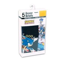 Handcraft SONIC The HEDGEHOG Boys Boxer Briefs 5 Pack - Size 6