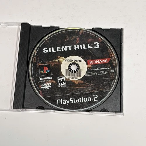 Silent Hill 3 (Sony PlayStation 2, PS2, 2003) Black Label - DISC ONLY -