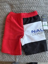 Boys Nautica Swim Shorts Youth Lg