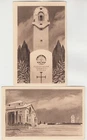FRANCE 1938 *AUSTRALIAN MEMORIAL* illustrated maxi cards with official cancels,