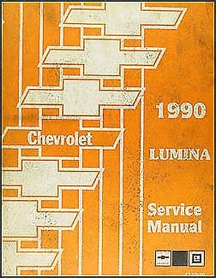 1990 Chevy Lumina Auto Servicehandbuch 90 Chevrolet Euro Reparatur Werkstattbuch