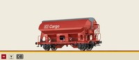 Brawa 49558 H0 Gedeckter GüTerwagen Tdgs-Z930 Der Db Cargo Rot Epoche V - Neu