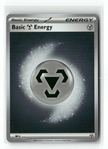 Basic Metal Energy - 008 Mega Evolution Energies Reverse Holo