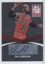 2014-15 Panini Donruss Elite Status Signatures 67/125 Taj Gibson #89 Auto 0z9