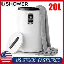 Winter Towel Warmer Bucket 20L Towel Heater LCD Display Christmas New Year Gift