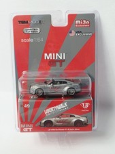 MINI GT 49 LB Works Nissan GT-R Satin Silver CHASE New Very Nice!!! TN5