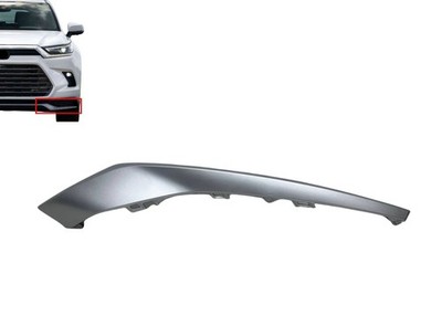Fits 2024 2025 Toyota Grand Highlander Left Front Bumper Side Lower Trim Molding