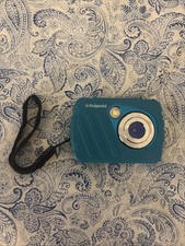 Polaroid iS048 16MP 3M Waterproof Digital Camera Blue w/Case 2GB SD UnTested
