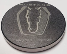Car Coaster - Mustang DARK HORSE Logo Cup Holder Insert * FREE USA SHIPPING!