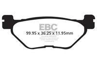 BremsbeläGe Serie Sfa Organisch FüR Roller EBC Yamaha Xp 530-560-500 Sfa319