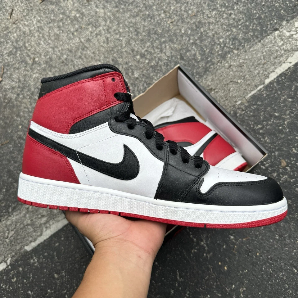 12 码 - Air Jordan 1 复古 OG 2013 高黑头 555088-184 — 第 4/4 张图片