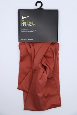 NIKE STUDIO DRY TWIST KNOT DRI FIT ELASTISCHES PERFORMANCE-STIRNBAND - DAMEN EINHEITSGRÖSSE