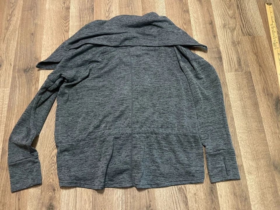 Sudadera Energy Zone, Para Mujer Talla Grande, Verde Negro, Cremallera Completa Foto 2 de 4