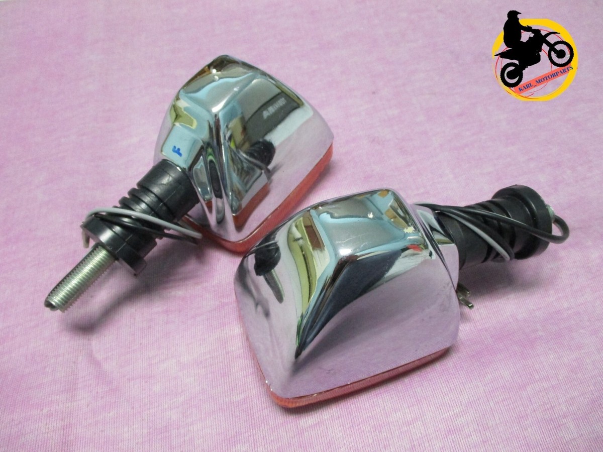 Fit Kawasaki GTO Front + Rear Turn Signal 2Pcs. 