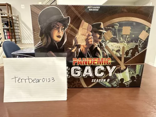 Pandemic Legacy: Season 0 Board Game Asmodee Z-Man Games