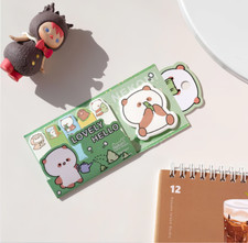 Cute panda character Sticky Index Note Pad, For School, Office, Christmas Gift