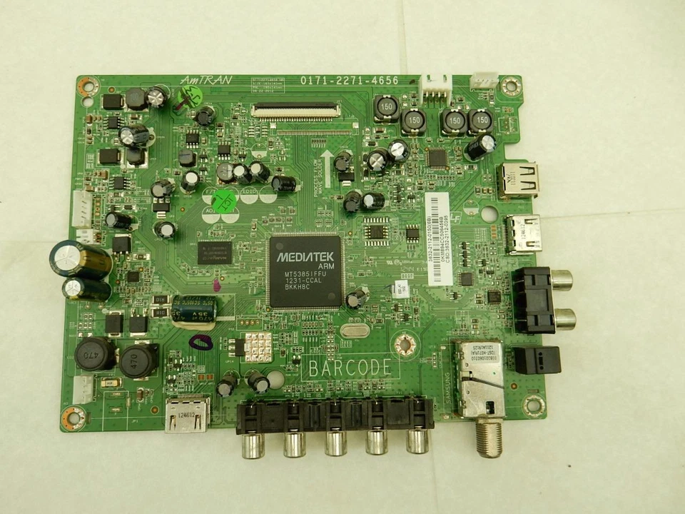 JVC TV Main Board / Power Supply Board 0171-2271-4656, 3632-2112-0150 - Image 2 of 3