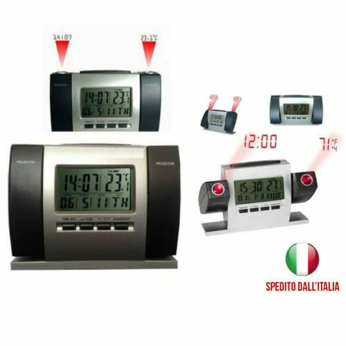 Sveglie e radiosveglie senza marca argento