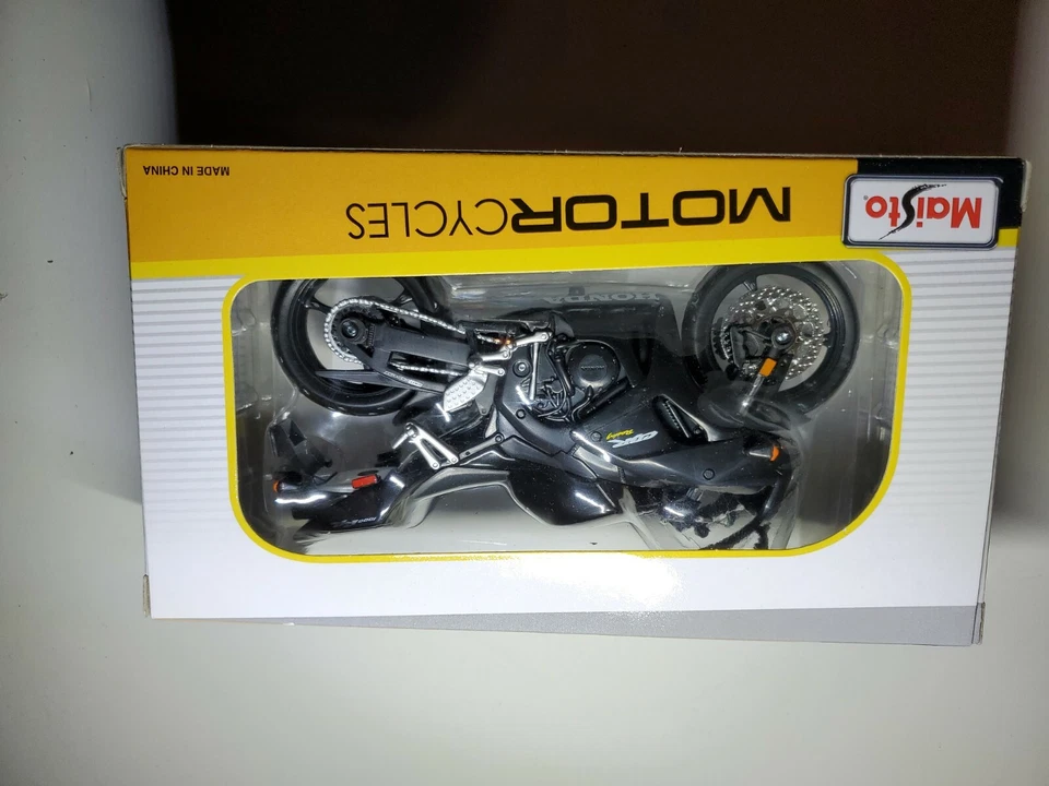 New Maisto Motorcycles Honda Black CBR 1000RR 1/12 Die-Cast Metal USA SHIPS FREE - Image 3 of 4