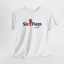 Mexico Amusement Park Gildan, Unisex Heavy Cotton Tee, Tlalpan Forest Design