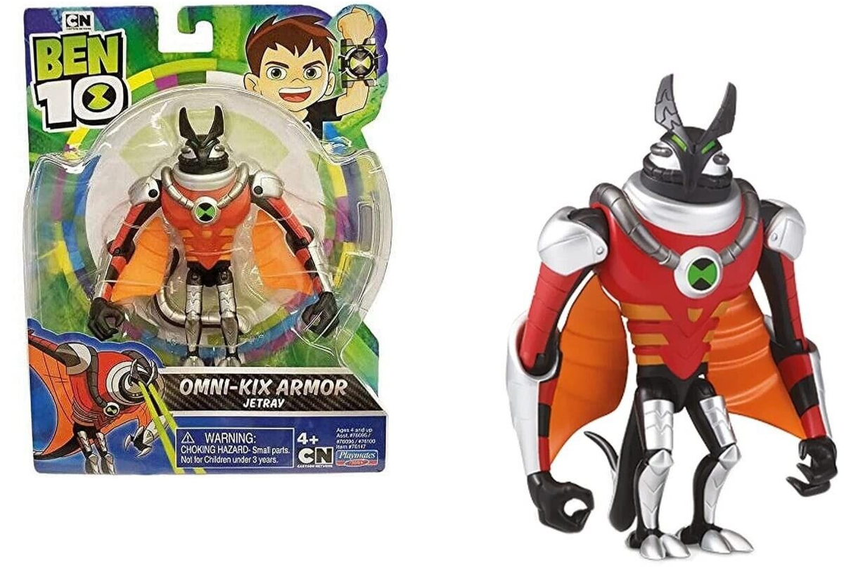 New Playmates BEN 10 Omni-Kix Armor JETRAY 5