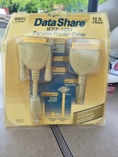 Genuine Data Share DS1284PL IEEE-1284 10 Foot Parallel Printer Cable