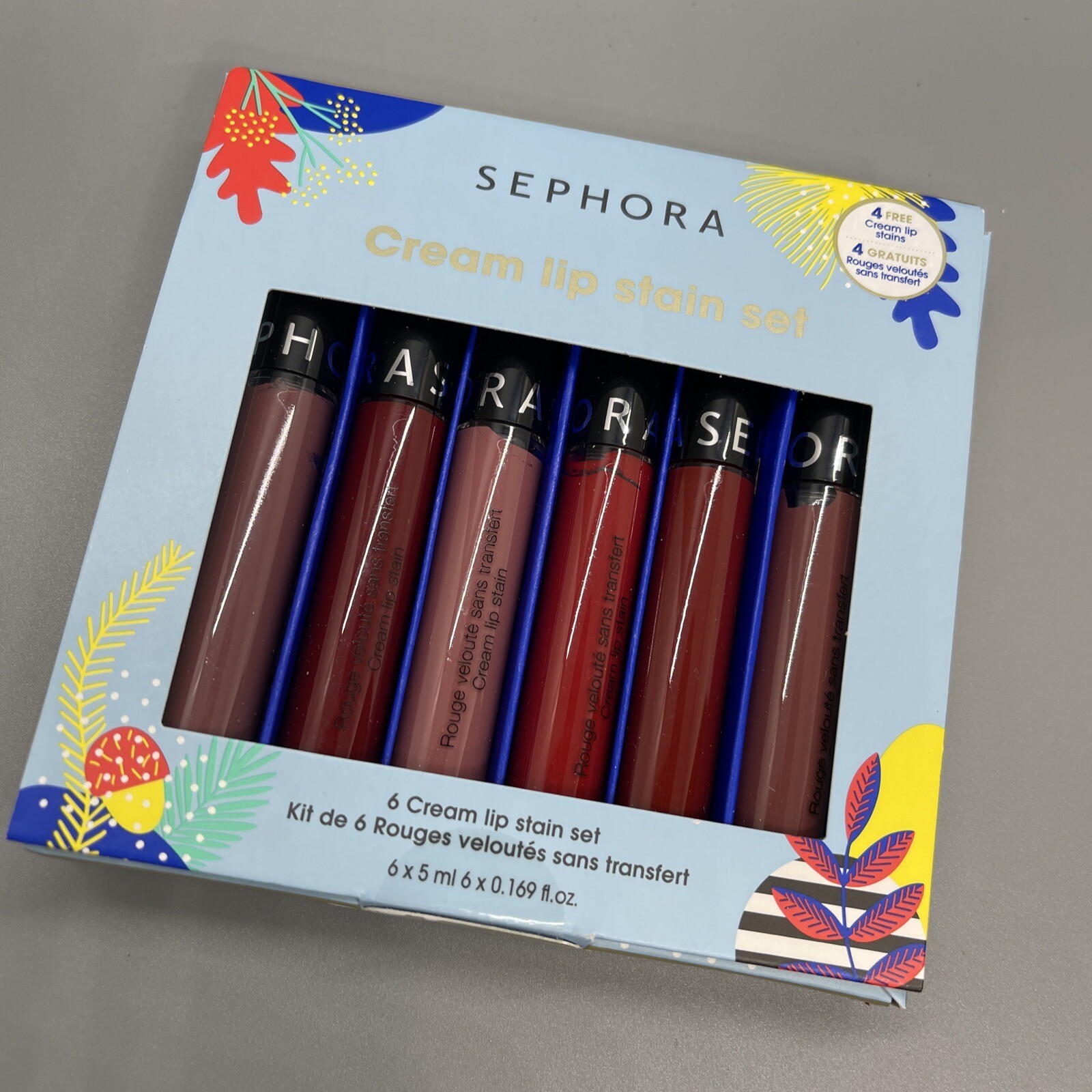 Sephora Collection Wishing You Lip Stain Set6 Full Size Lip Stains