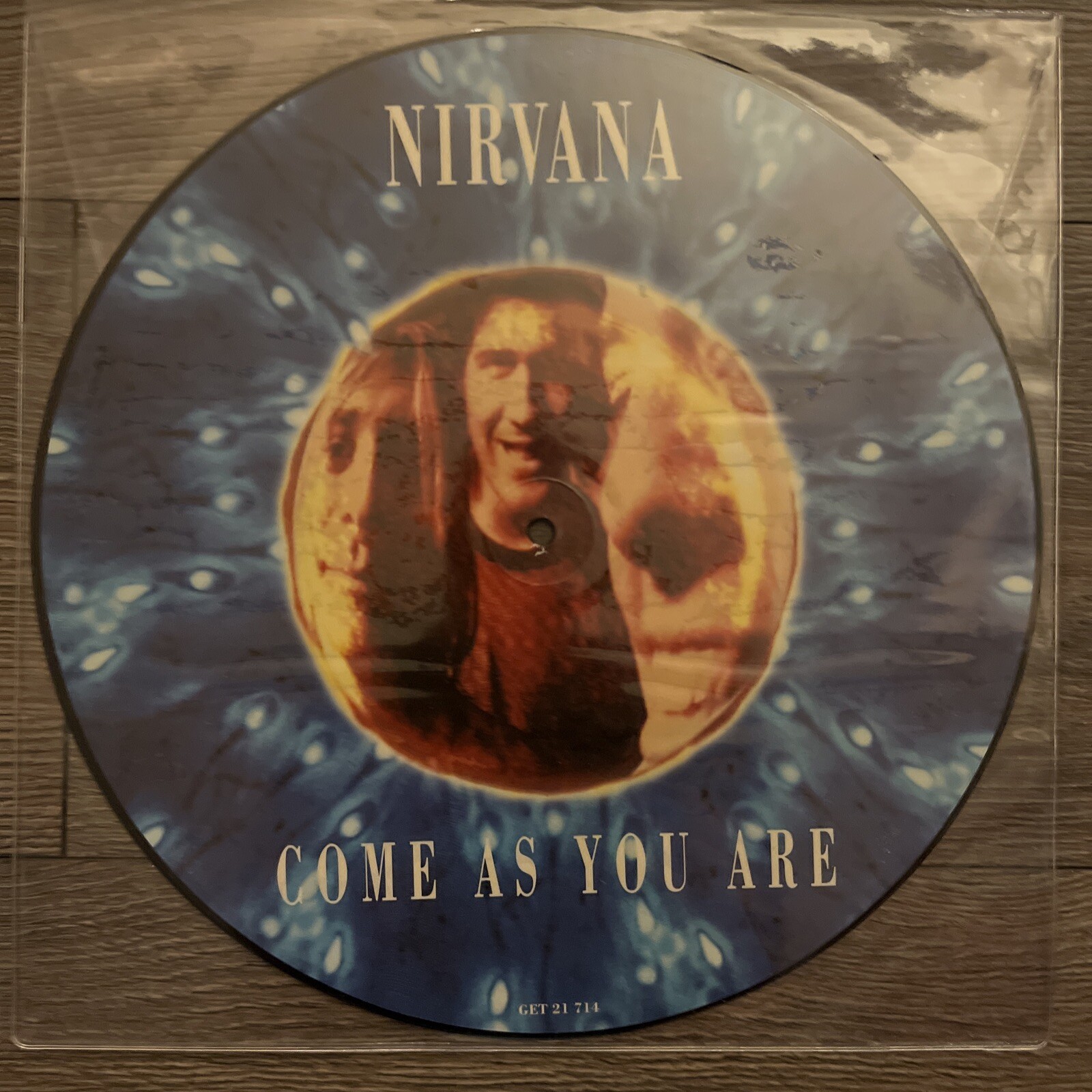 NIRVANA COME AS YOU ARE RARE 1992 (GET21714) UK SUB-POP LP