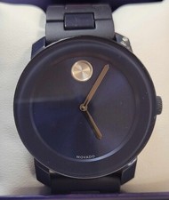 Movado Bold Watch w/42mm Navy Blue Face  Navy Blue Bracelet