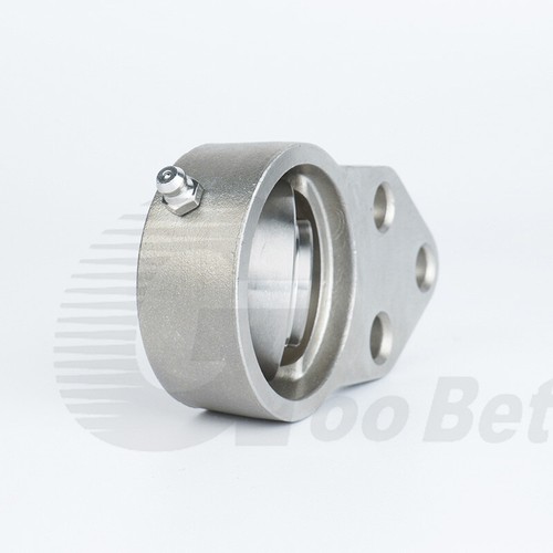 UCFB Metric Flange 3-Bolt Self Lube Pillow Block Bearing Stainless Steel 201-209 - Picture 8 of 22