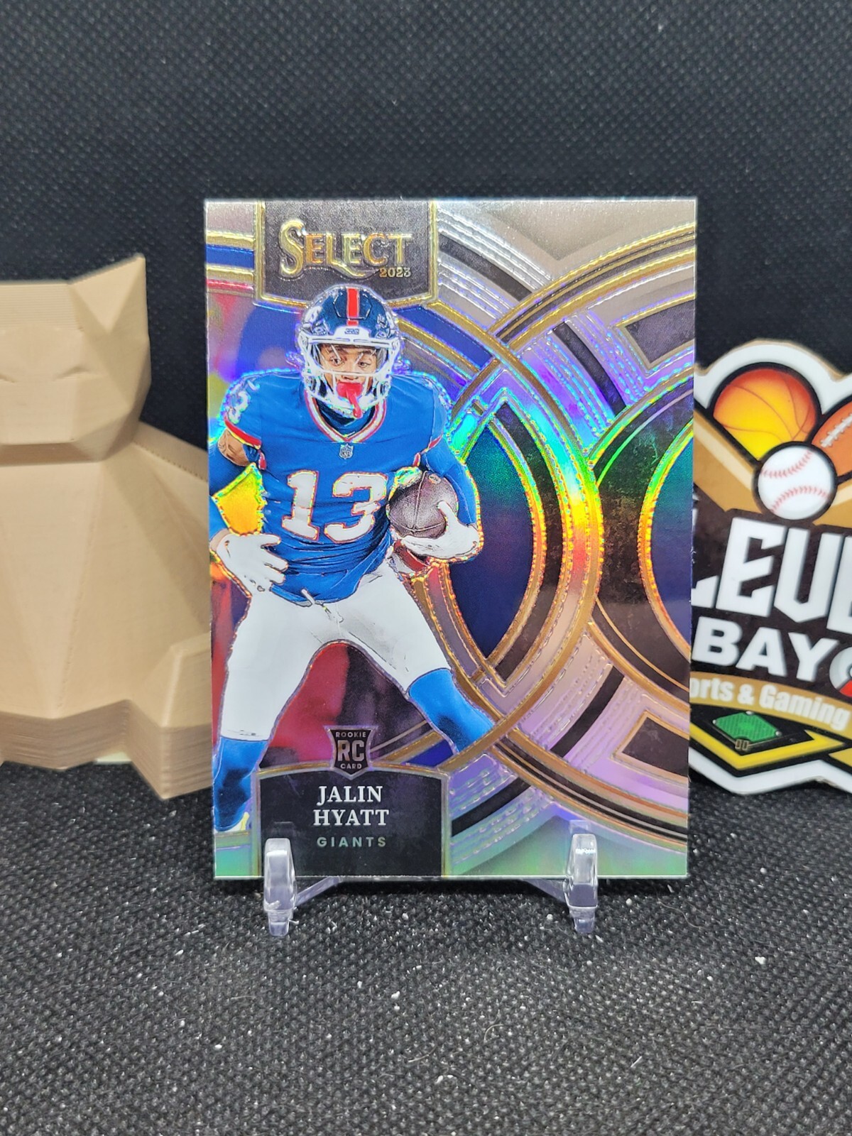 Jalin Hyatt 2023 Panini Select Premier Rookie Silver Prizm #173 RC (CBR)