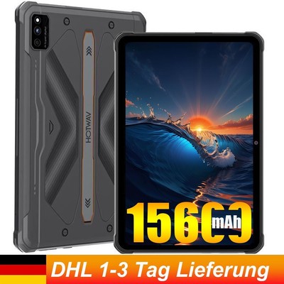 HOTWAV R6 Pro 4G Outdoor Tablet Android 12 Tablet 10.1 Zoll 15600mAh 128GB IP68