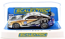 Scalextric "Multimatic DSSV" Ford Mustang GT4 DPR W/ Lights 1/32 Slot Car C4403