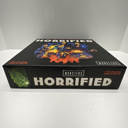HORRIFIED Universal Studios Monsters Strategy Board Game Dracula Frankenstein - Picture 10 of 24