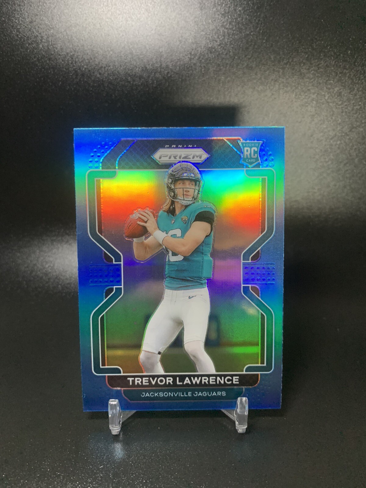 2021 Panini Prizm Light Blue #331 Trevor Lawrence RC Rookie