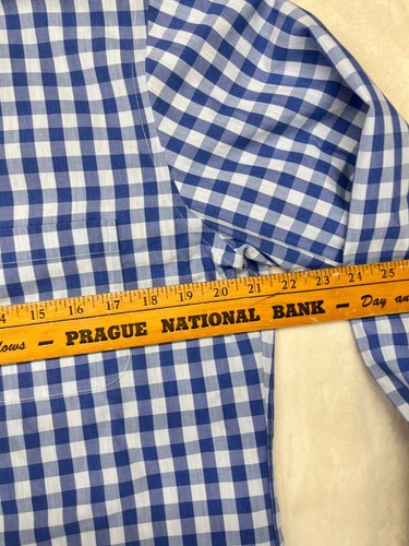 Brooks Brothers Regent Hemd Herren M Mehrfarbig Gingham Kariert Supima Baumwolle - Bild 6 von 8