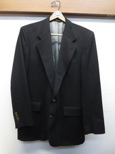 EUC Vtg Baker's Old Town Clothing Sport Coat Charcoal Cashmere USA Made Size 42L
